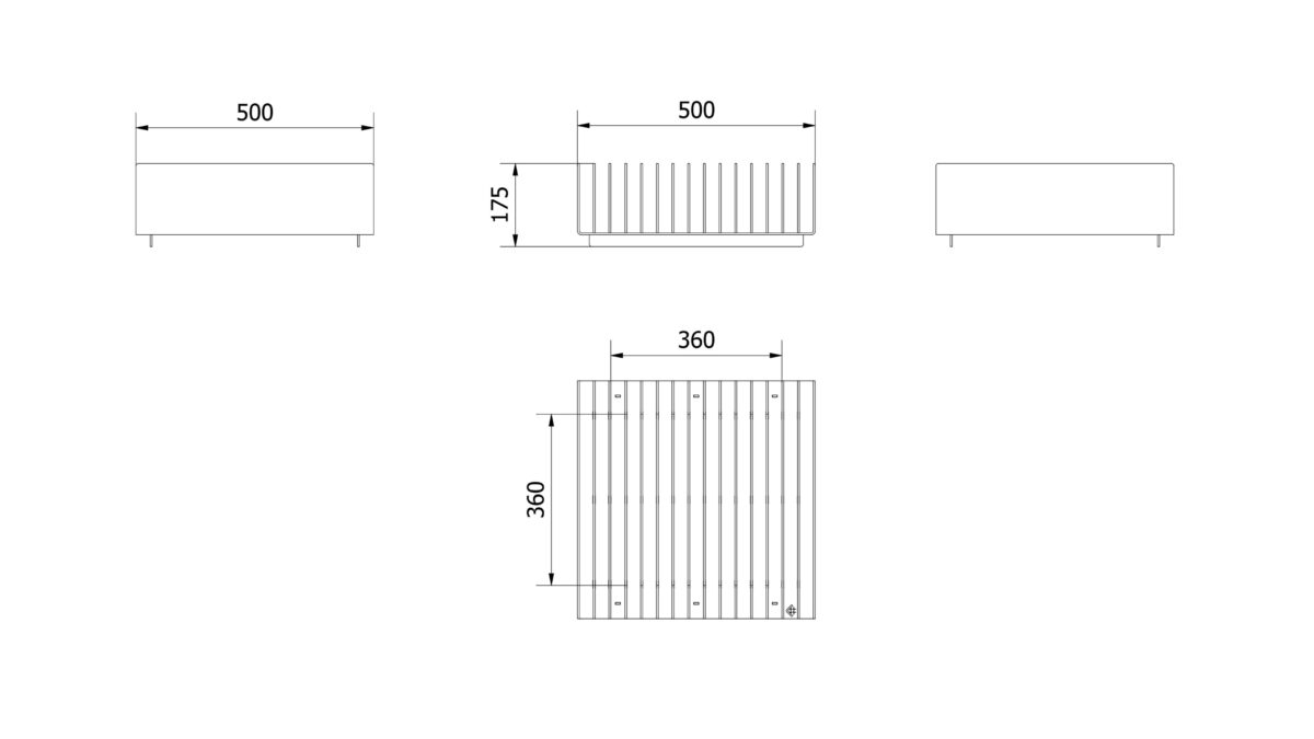 Palenisko Erizo 50 Kratki