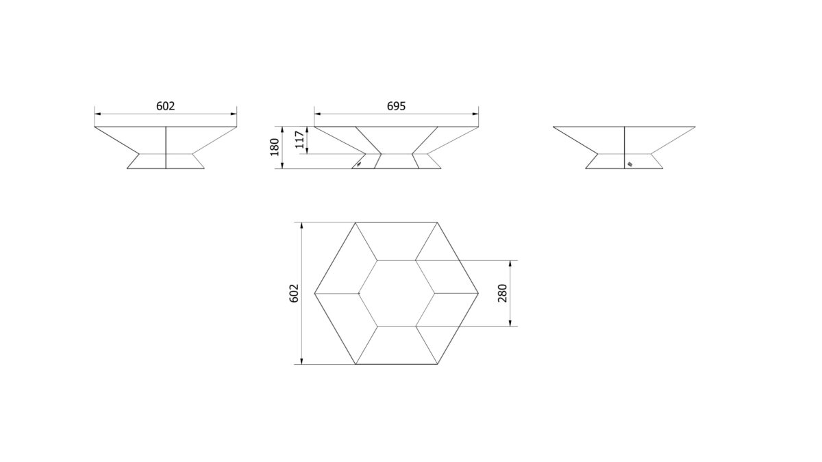 Palenisko ogrodowe Goblet Kratki