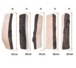 Polana dekoracyjne buk duże AkoWood - 5 sztuk