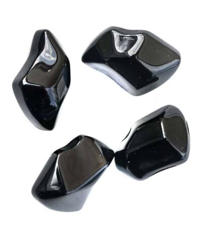 Kamienie dekoracyjne Fire Glass kryształ czarny Kratki - 1 kg