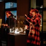 Ogrzewacz tarasowy Patio Stalowy Czarny Kratki