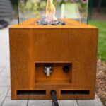 Kominek gazowy Galio Corten Manual Planika Fires