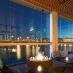 Kominek gazowy Galio Fire Pit Corten Automatic Planika Fires