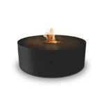 Kominek gazowy Galio Fire Pit Black Automatic Planika Fires