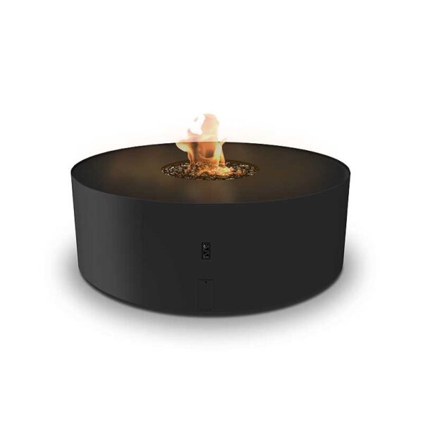 Kominek gazowy Galio Fire Pit Black Automatic Planika Fires