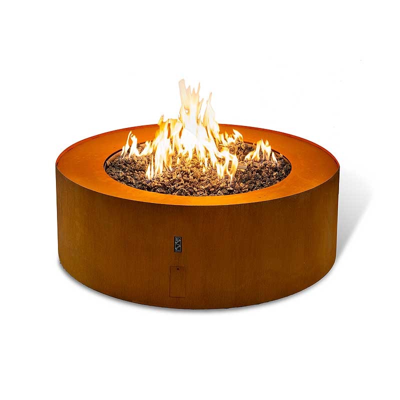 Kominek gazowy Galio Star Corten Automatic Planika Fires