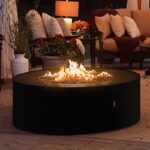 Kominek gazowy Galio Star Black Automatic Planika Fires