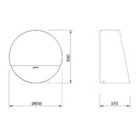 Biokominek automatyczny Bubble Wall & Floor Planika Fires