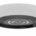 Biokominek Inround bez rury z podkładką wolnostojącą Infire