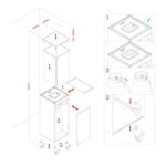 Ogrzewacz tarasowy Faro Planika + Pokrowiec