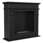 Biokominek August P Czarny Kratki