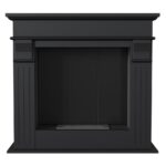 Biokominek August P Czarny Kratki