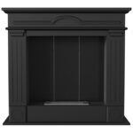 Biokominek December P Czarny Kratki