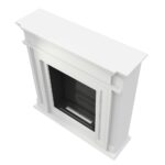 Biokominek Legionis Biały Kratki