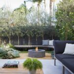 Biokominek Ark 40 SS Natural z szybą EcoSmart Fire