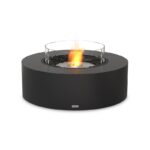 Biokominek Ark 40 SS Graphite z szybą EcoSmart Fire