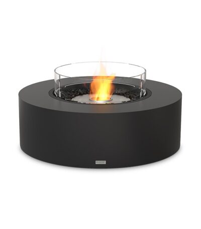 Biokominek Ark 40 SS Graphite z szybą EcoSmart Fire