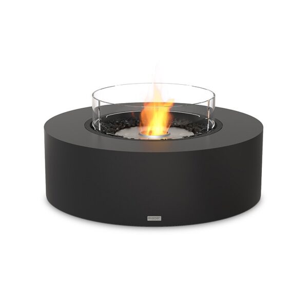 Biokominek Ark 40 SS Graphite z szybą EcoSmart Fire