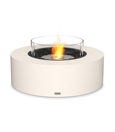 Biokominek Ark 40 SS Bone z szybą EcoSmart Fire