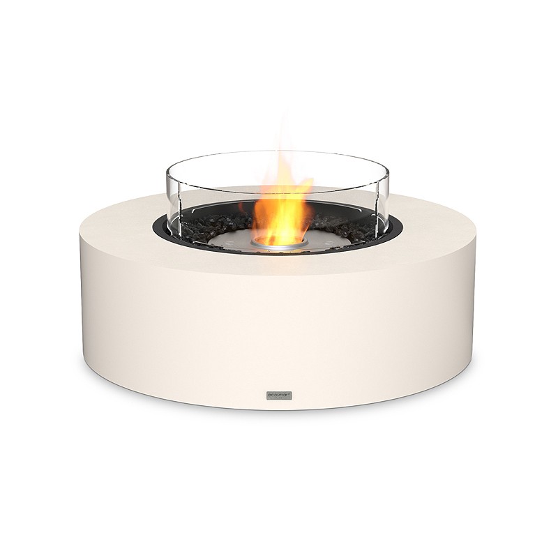 Biokominek Ark 40 SS Bone z szybą EcoSmart Fire Biokominek Ark 40 SS Bone z szybą EcoSmart Fire