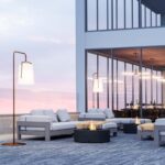 Biokominek Ark 40 BK Graphite z szybą EcoSmart Fire