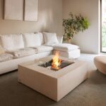 Biokominek Base 40 BK Bone EcoSmart Fire