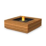 Biokominek Base 40 BK Teak EcoSmart Fire