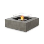 Biokominek Base 40 SS Natural z szybą EcoSmart Fire