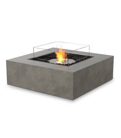 Biokominek Base 40 SS Natural z szybą EcoSmart Fire