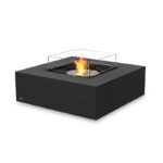 Biokominek Base 40 SS Graphite z szybą EcoSmart Fire