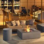 Biokominek Base 40 BK Natural z szybą EcoSmart Fire