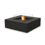 Biokominek Base 40 BK Graphite z szybą EcoSmart Fire