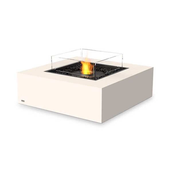 Biokominek Base 40 BK Bone z szybą EcoSmart Fire