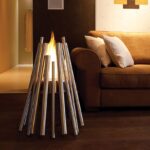 Biokominek Stix Stainless Steel BK EcoSmart Fire