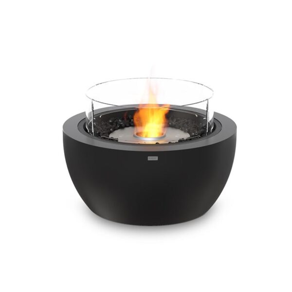 Biokominek Pod 30 SS Graphite z szybą EcoSmart Fire