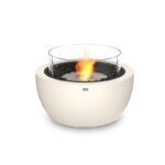Biokominek Pod 30 SS Bone z szybą EcoSmart Fire