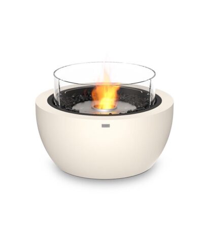 Biokominek Pod 30 SS Bone z szybą EcoSmart Fire