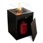 Kominek gazowy Square Planika + pokrowiec