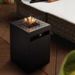 Kominek gazowy Square Planika + pokrowiec