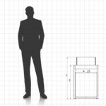 Kominek gazowy Square Planika + pokrowiec