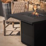 Kominek gazowy Square Table Planika + pokrowiec