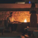 Kominek gazowy Square Table Planika + pokrowiec