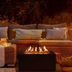 Kominek gazowy Rio Planika Fires + pokrowiec