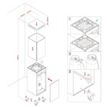 Ogrzewacz tarasowy Lighthouse Planika