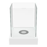 Biokominek wolnostojący Tango 4 Biały Kratki