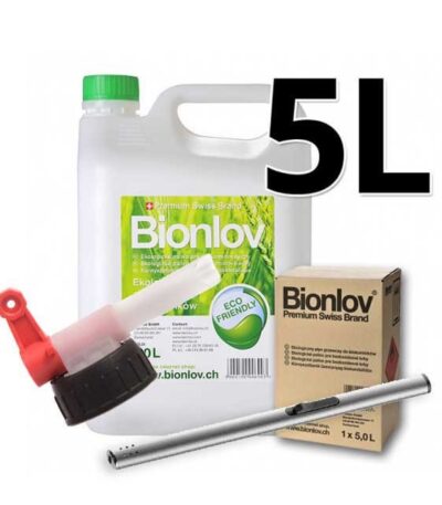 Zestaw Bionlov premium 5L + kranik + zapalniczka