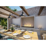 Biokominek Firebox 1200 z szybą Simple Fire - obrazek 4