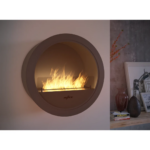 Biokominek Incyrcle Wall Czarny Infire - obrazek 3