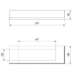 Szyby ochronne do biokominka Delta P 700 Kratki