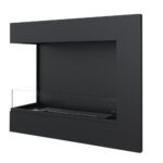 Biokominek Delta L 600 z szybą Kratki